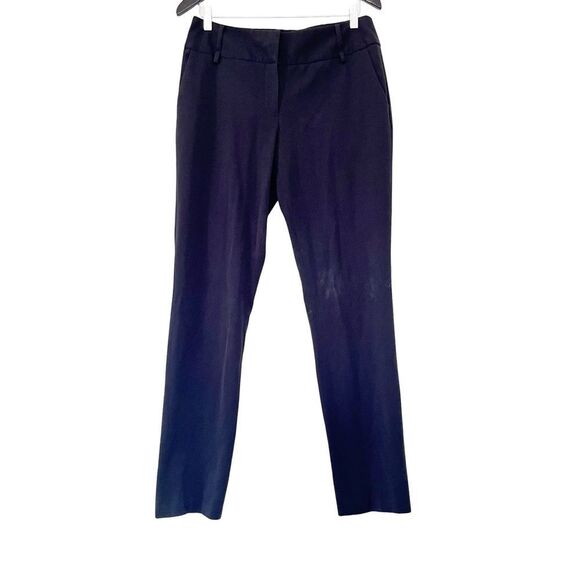 Laura Black Straight Leg Stretch Office Dress Pants - Picture 1 of 6